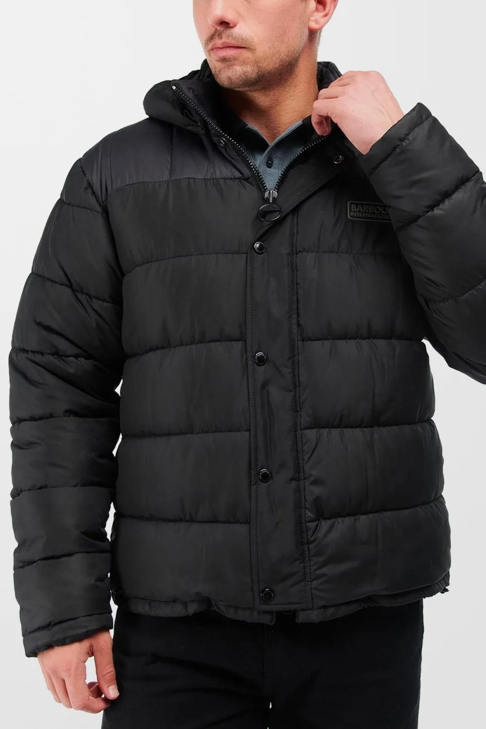 Logo-Patch Padded Jacket