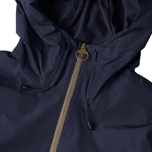 Logo-Embroidered Hooded Jacket