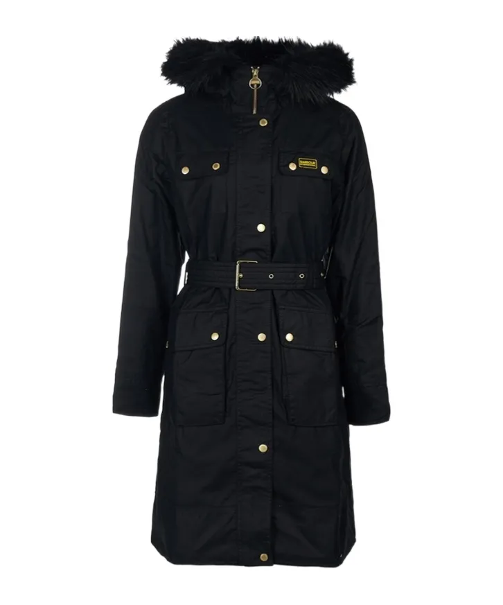 Logo Long-Sleeved Coat