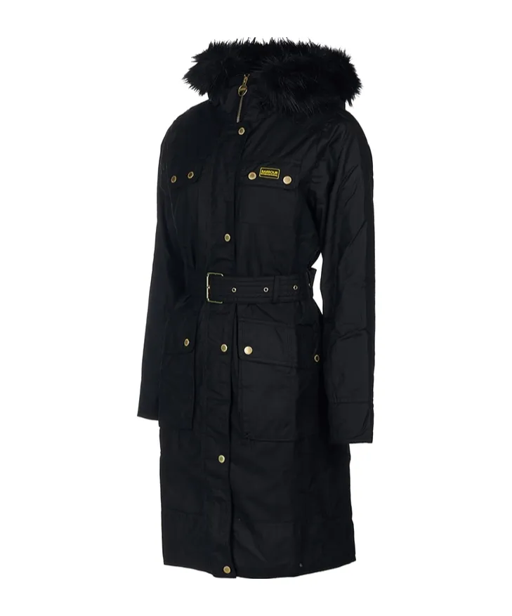 Logo Long-Sleeved Coat