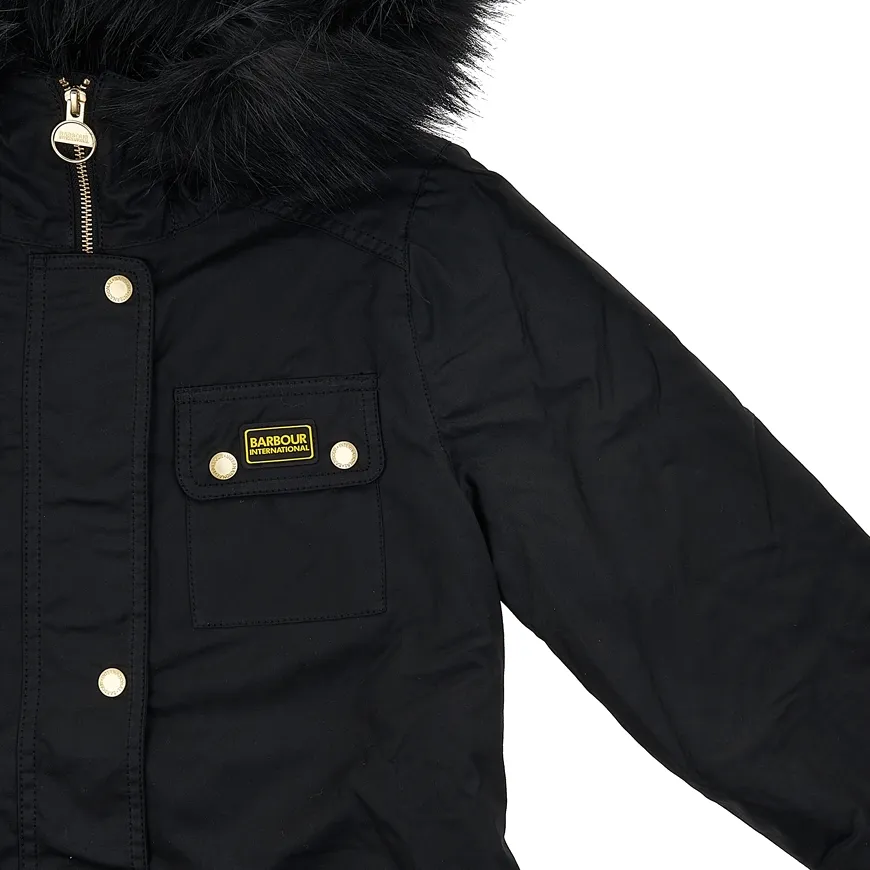 Logo Long-Sleeved Coat