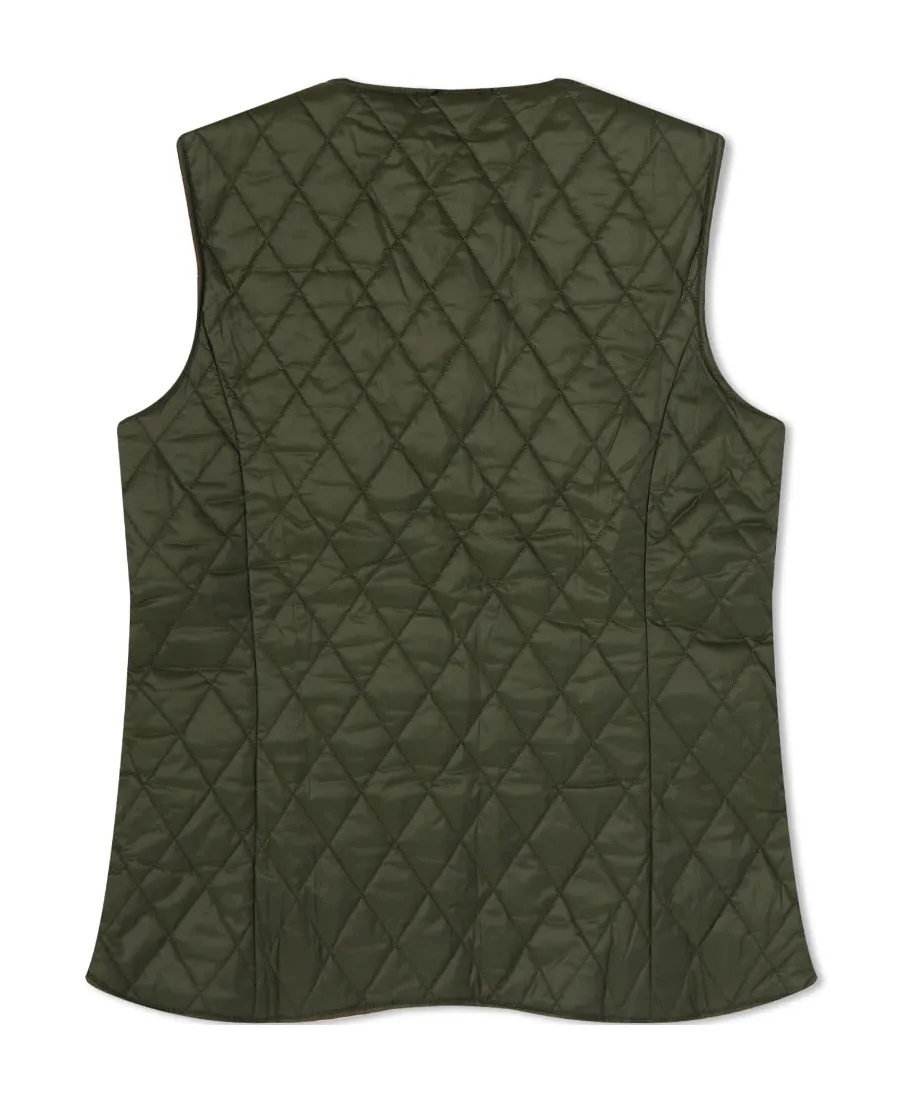 Logo-Embroidered Quilted Reversible Gilet