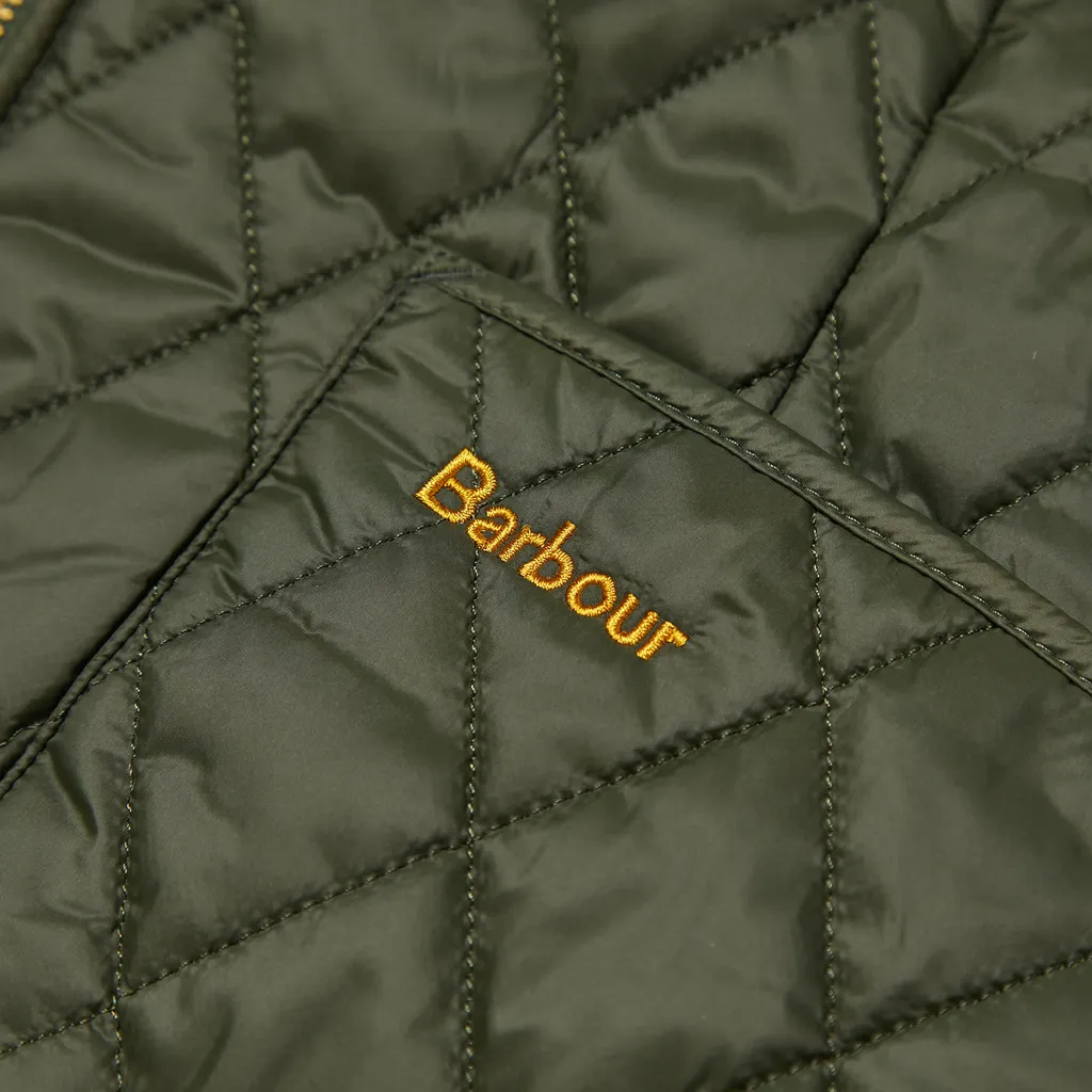 Logo-Embroidered Quilted Reversible Gilet