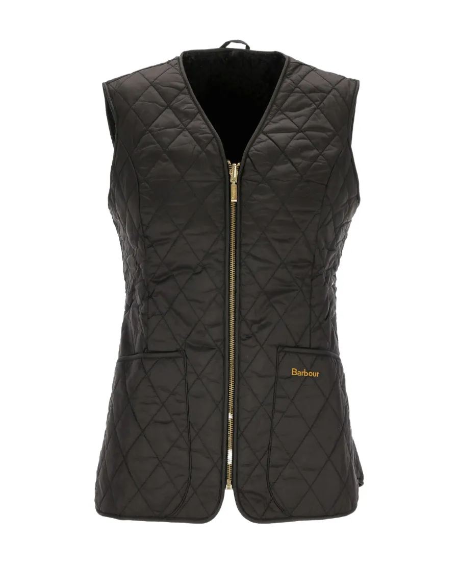 Logo-Embroidered Quilted Reversible Gilet