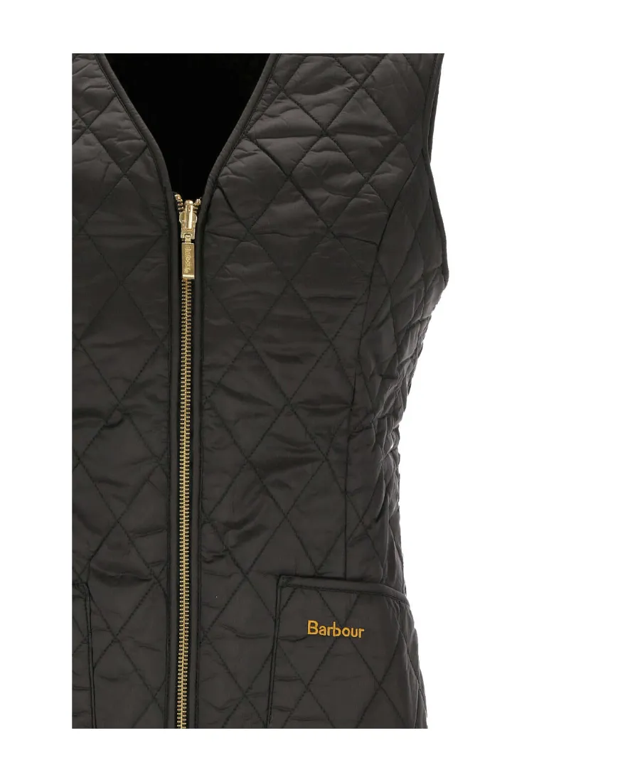 Logo-Embroidered Quilted Reversible Gilet