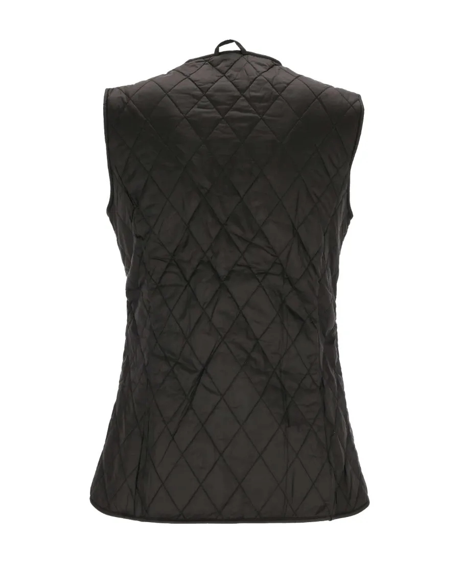 Logo-Embroidered Quilted Reversible Gilet
