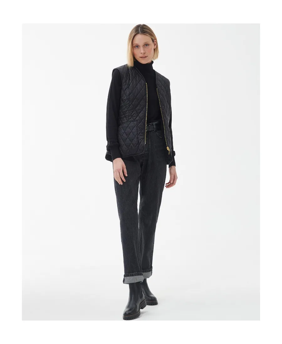 Logo-Embroidered Quilted Reversible Gilet