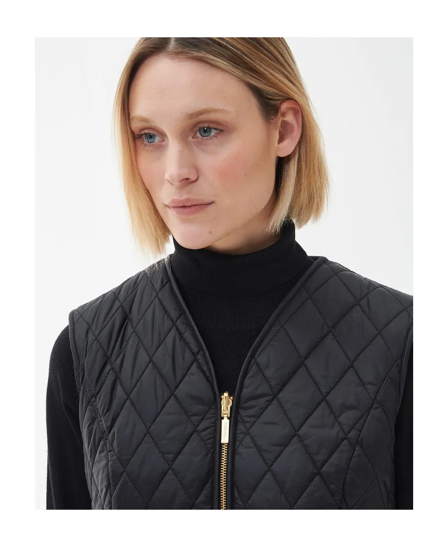 Logo-Embroidered Quilted Reversible Gilet