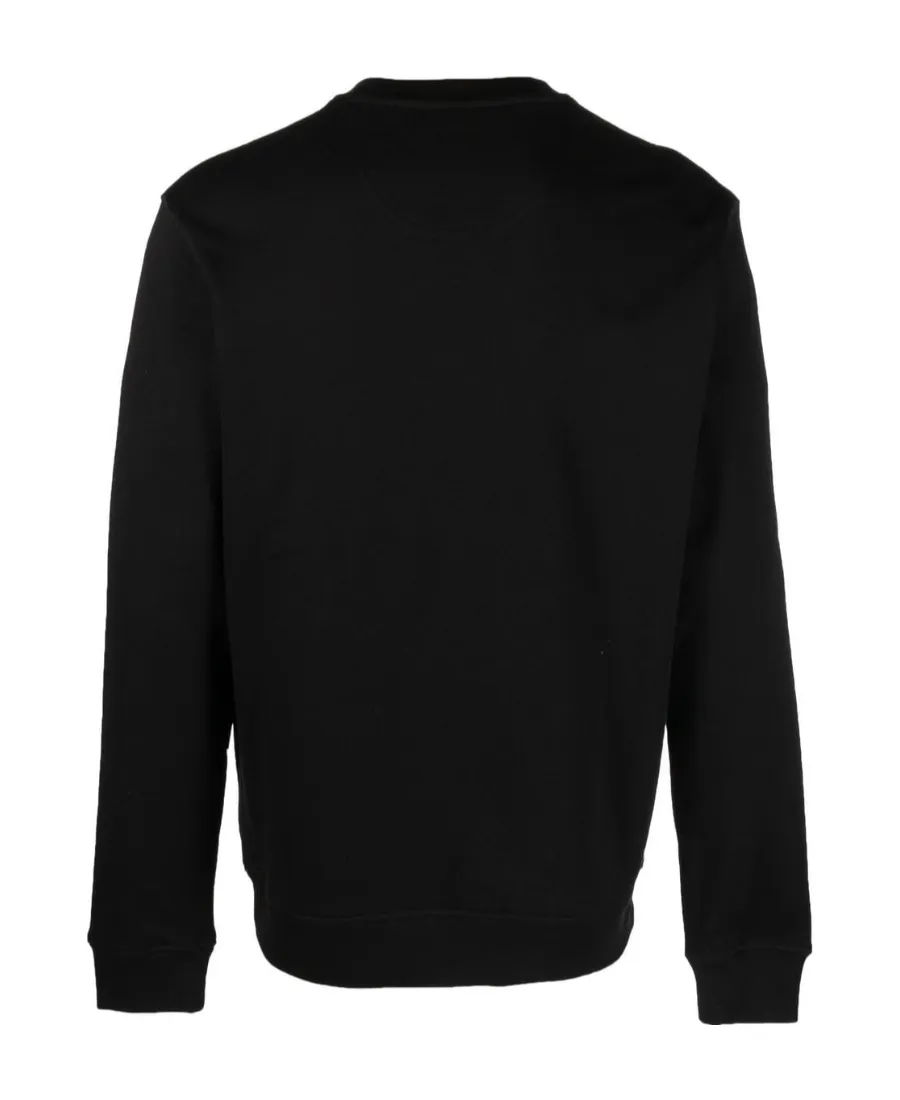 Logo-Print Detail Knit Jumper