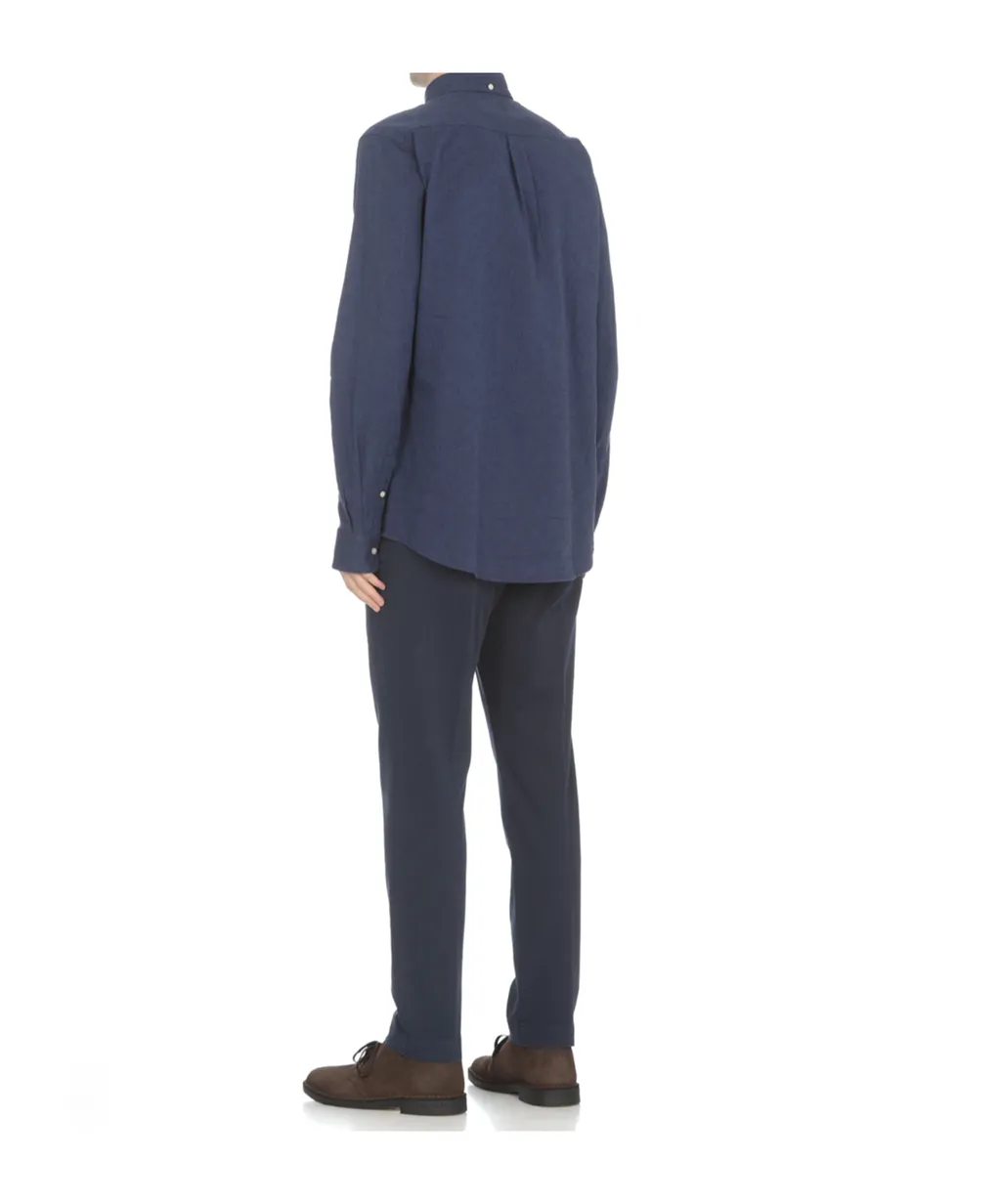 Buttoned Long-Sleeved Shirt