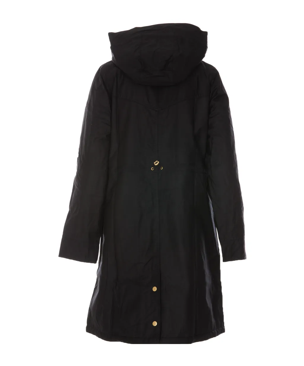 Monaco Zip-Up Hooded Wax Coat