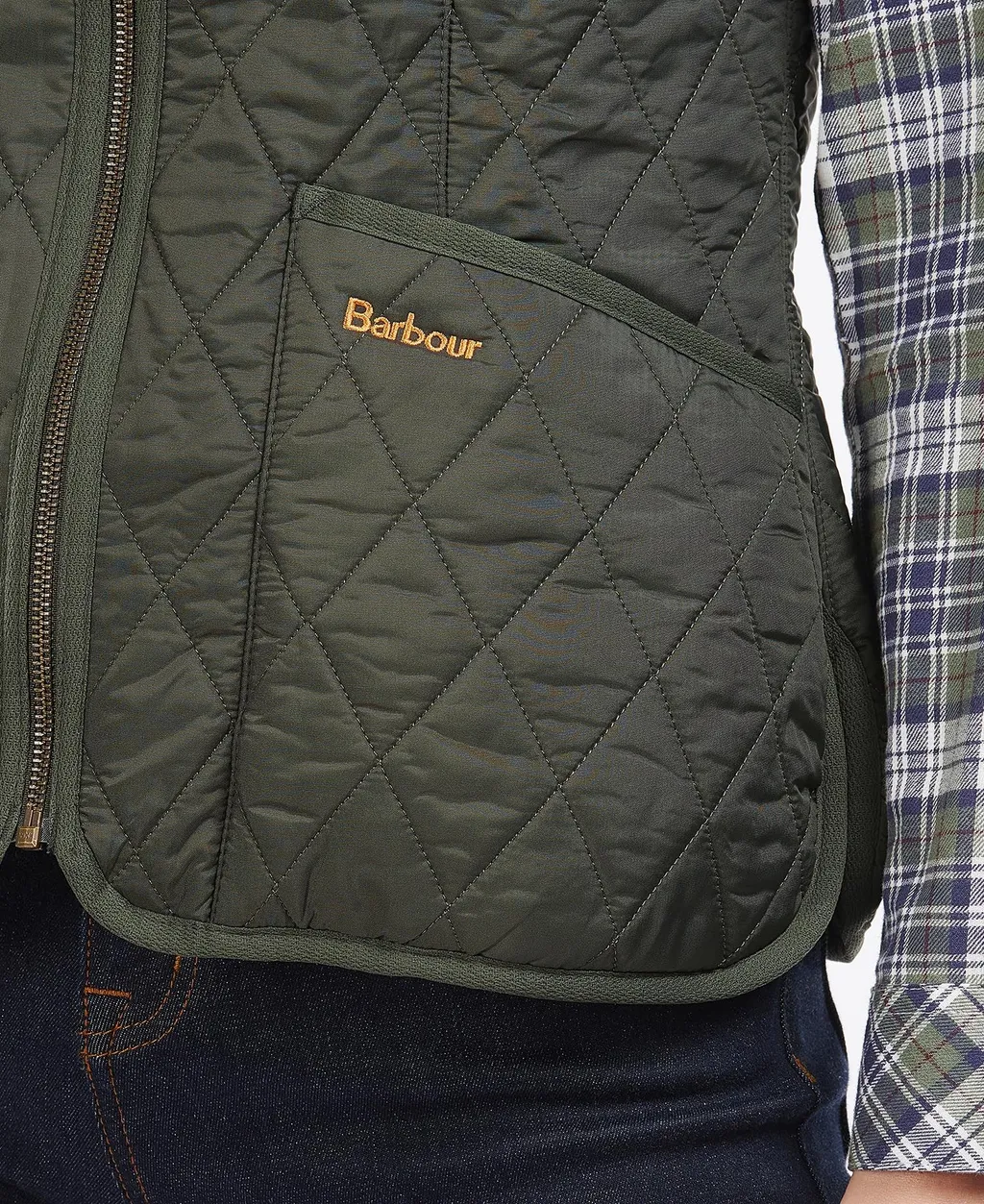 Logo Embroidered Reversible Gilet