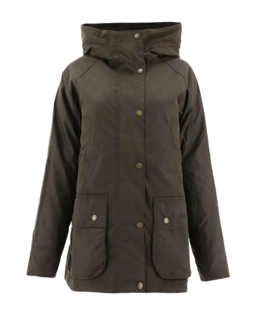 Arley Buttoned Hooded Jacket