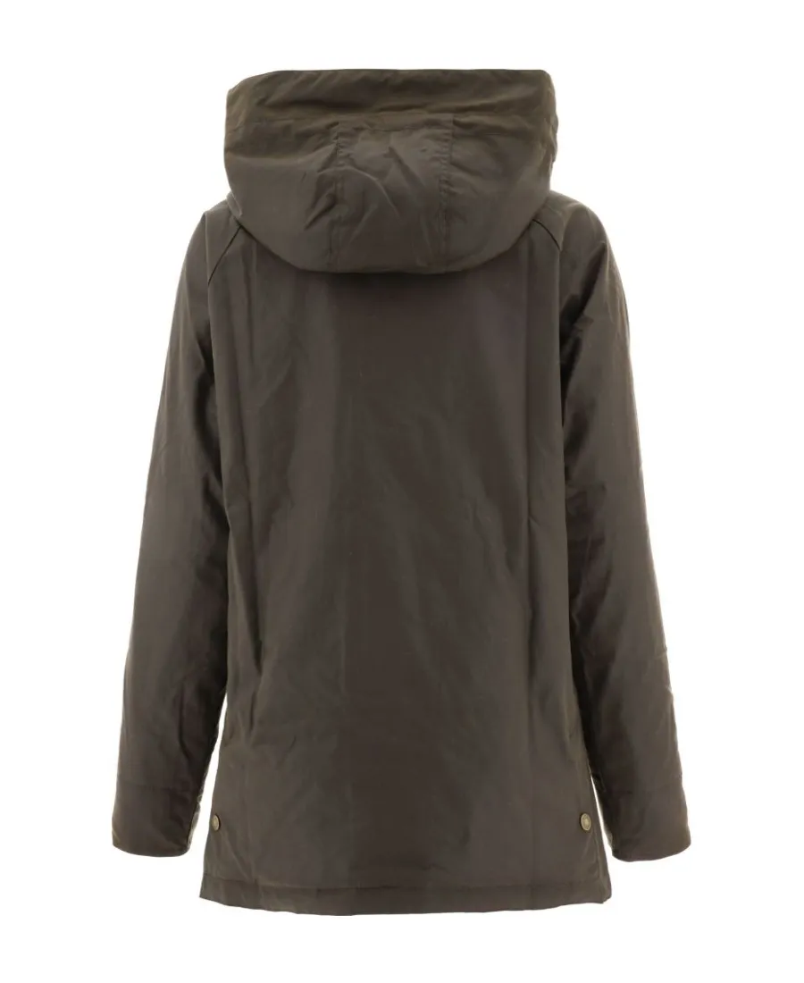 Arley Buttoned Hooded Jacket
