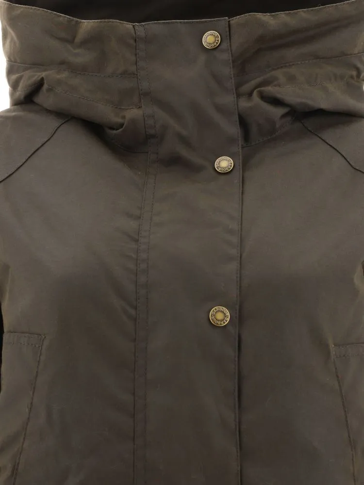 Arley Buttoned Hooded Jacket