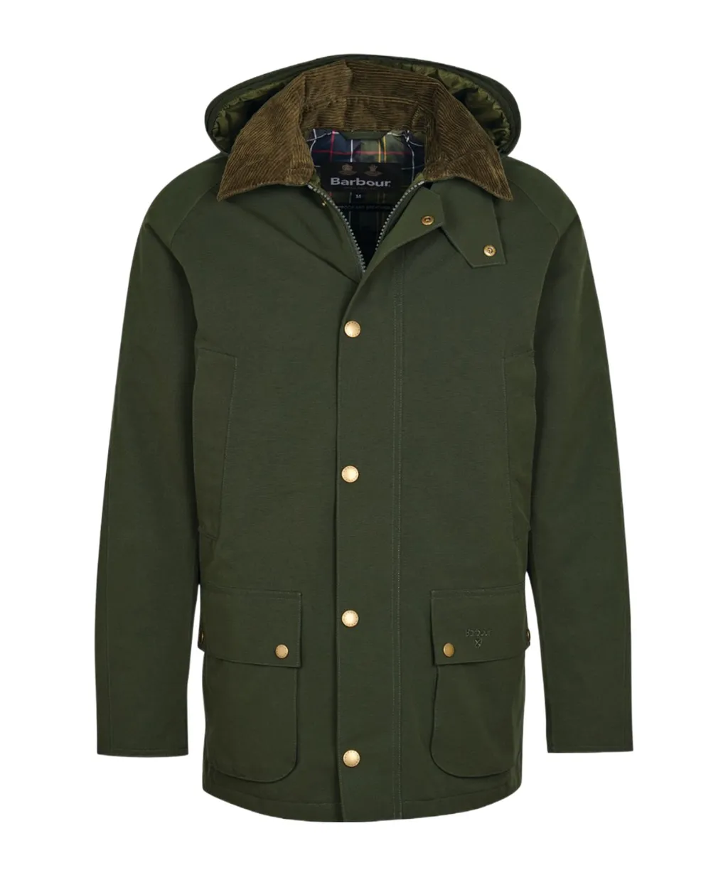 Button-Up Hooded Jacket