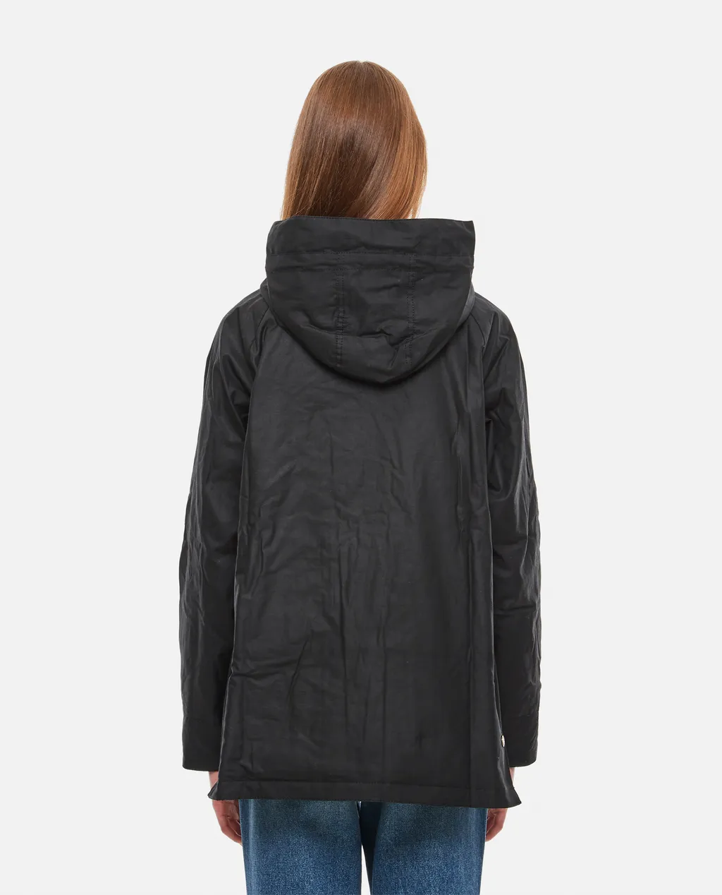 Press-Stud Hooded Jacket