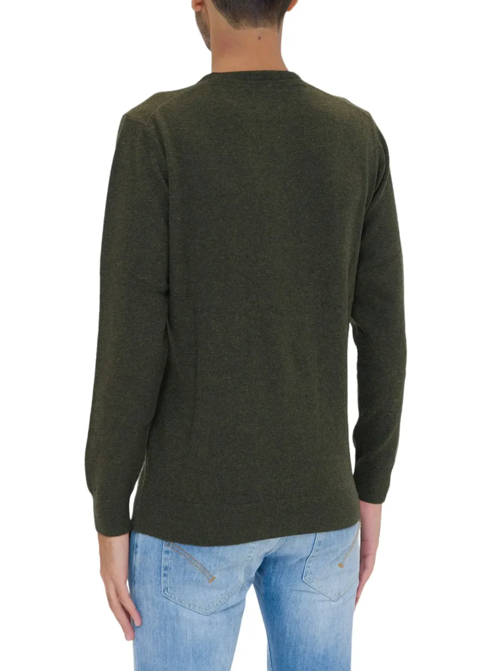 Logo Embroidered Crewneck Knitted Jumper