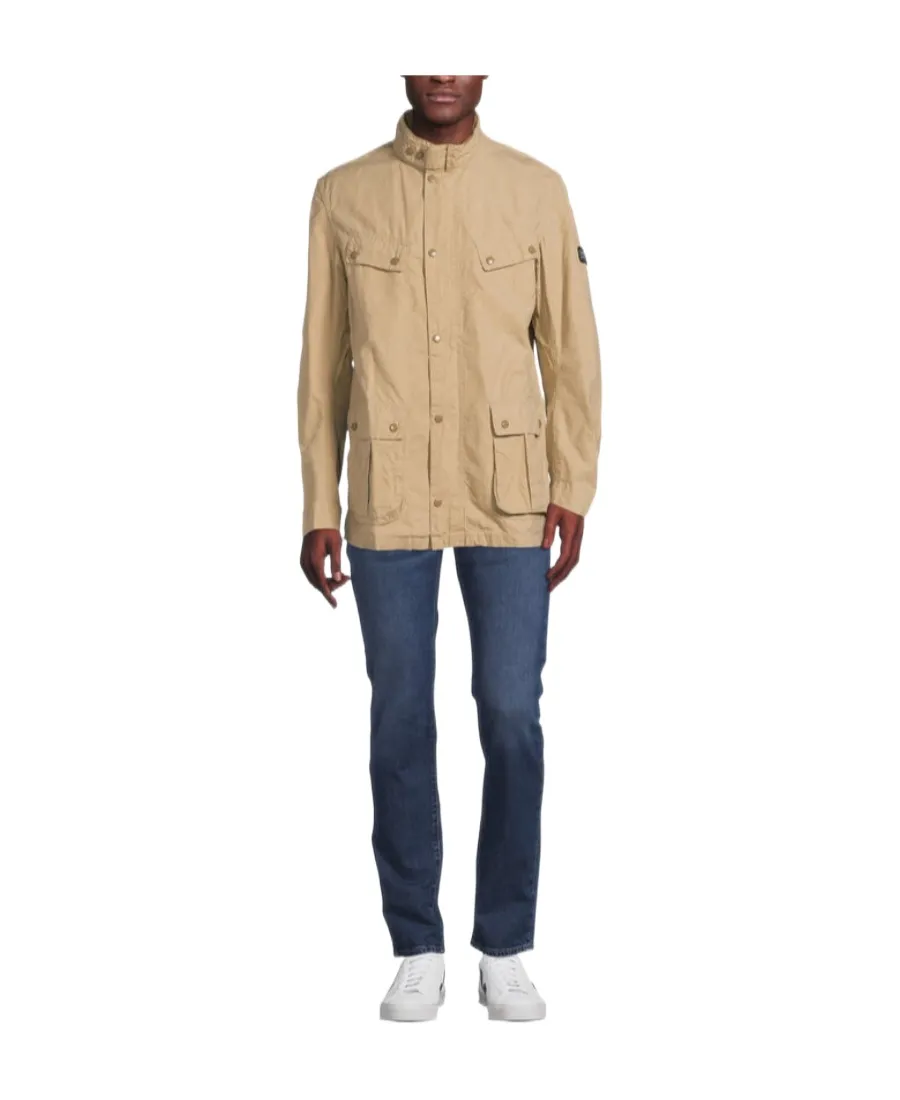 Logo Patch Long-Sleeved Jacket