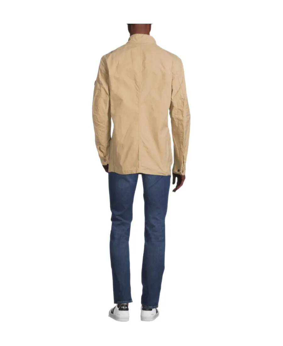Logo Patch Long-Sleeved Jacket