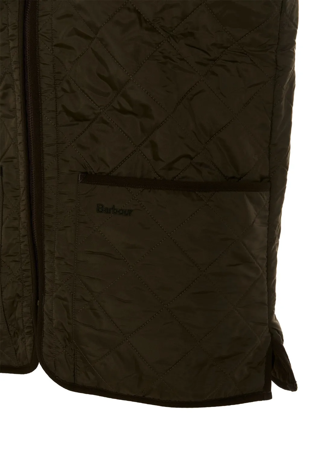 Reversible Quilted Zipped Gilet