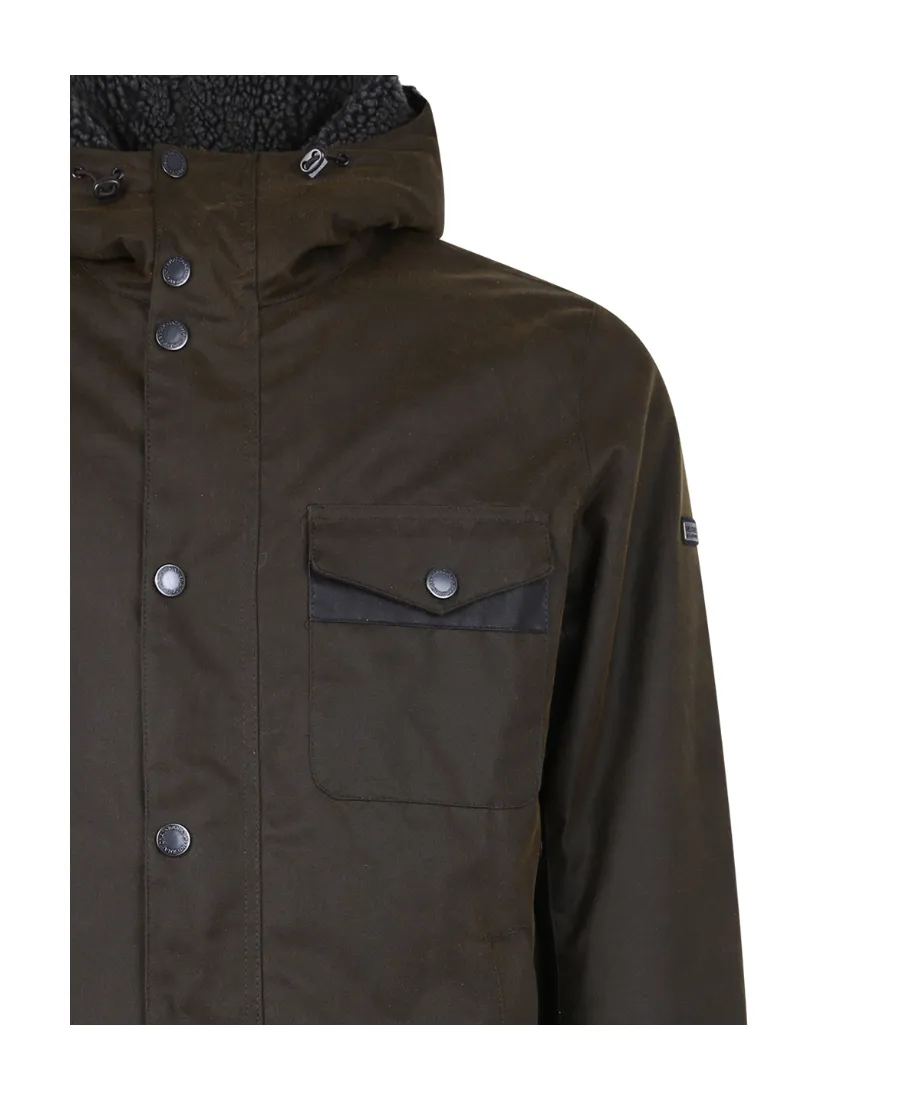 Button-Up Hooded Winter Jacket