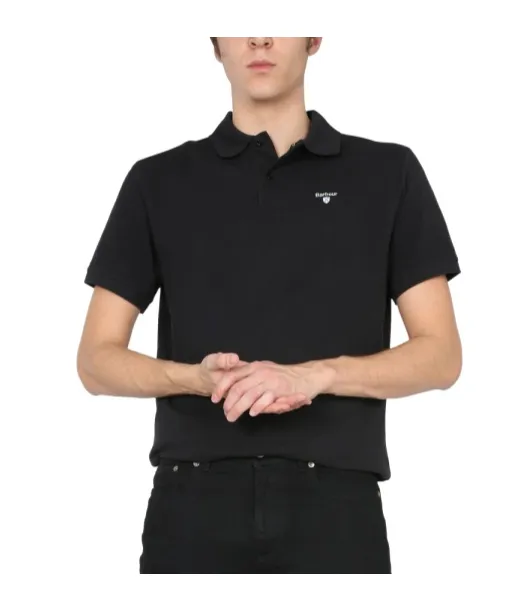Logo Embroidered Polo Shirt
