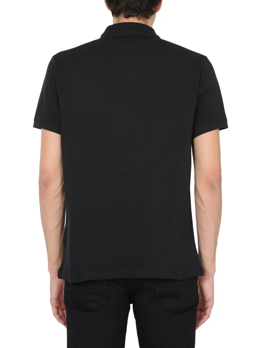 Logo Embroidered Polo Shirt