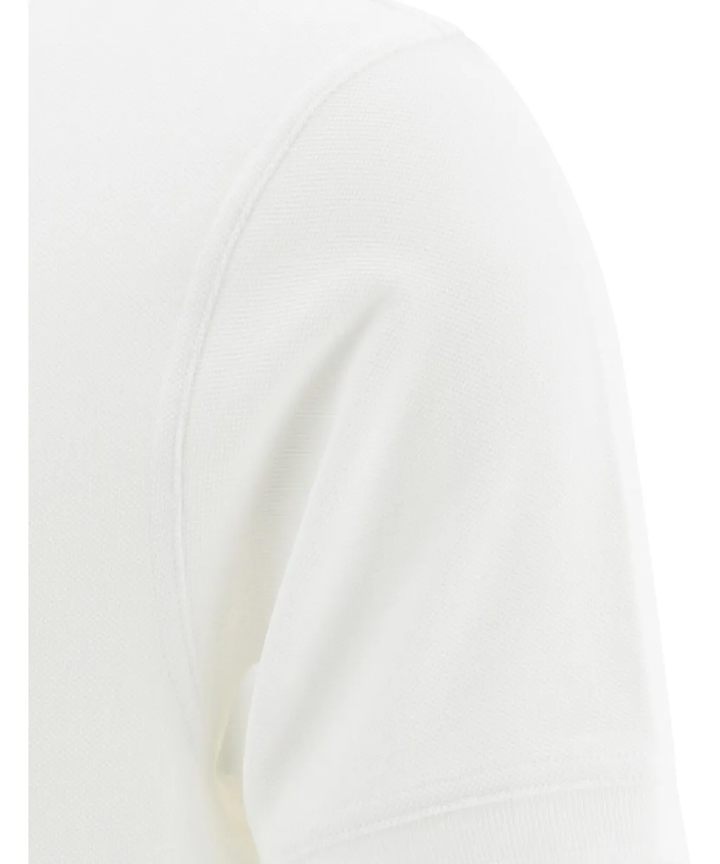 Logo Embroidered Short-Sleeved Polo Shirt