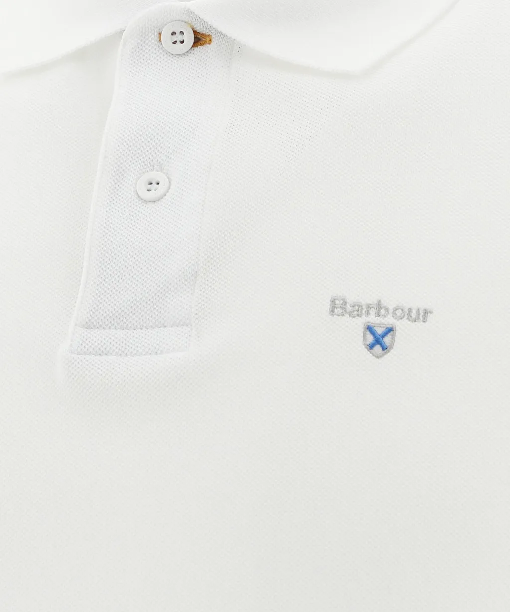 Logo Embroidered Short-Sleeved Polo Shirt