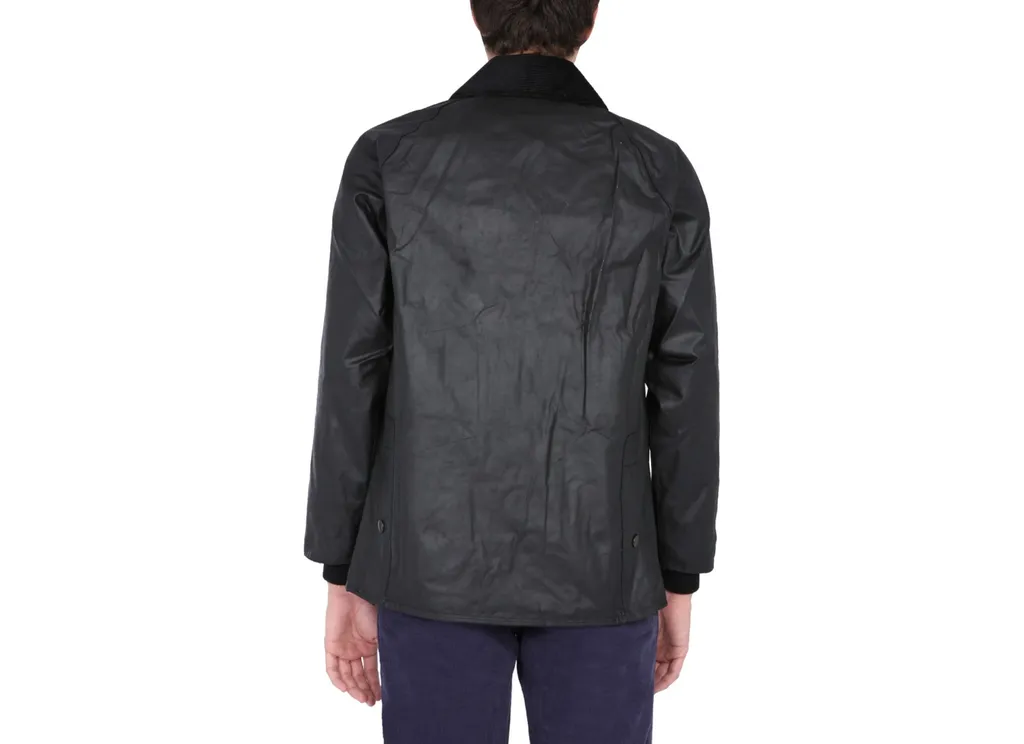 Embroidered-Logo Cotton Jacket