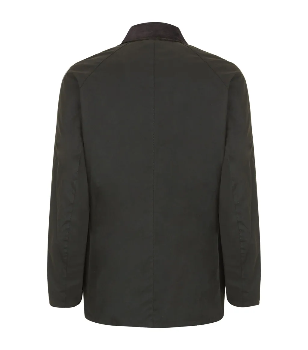 Ashby Waxed Button-Up Jacket