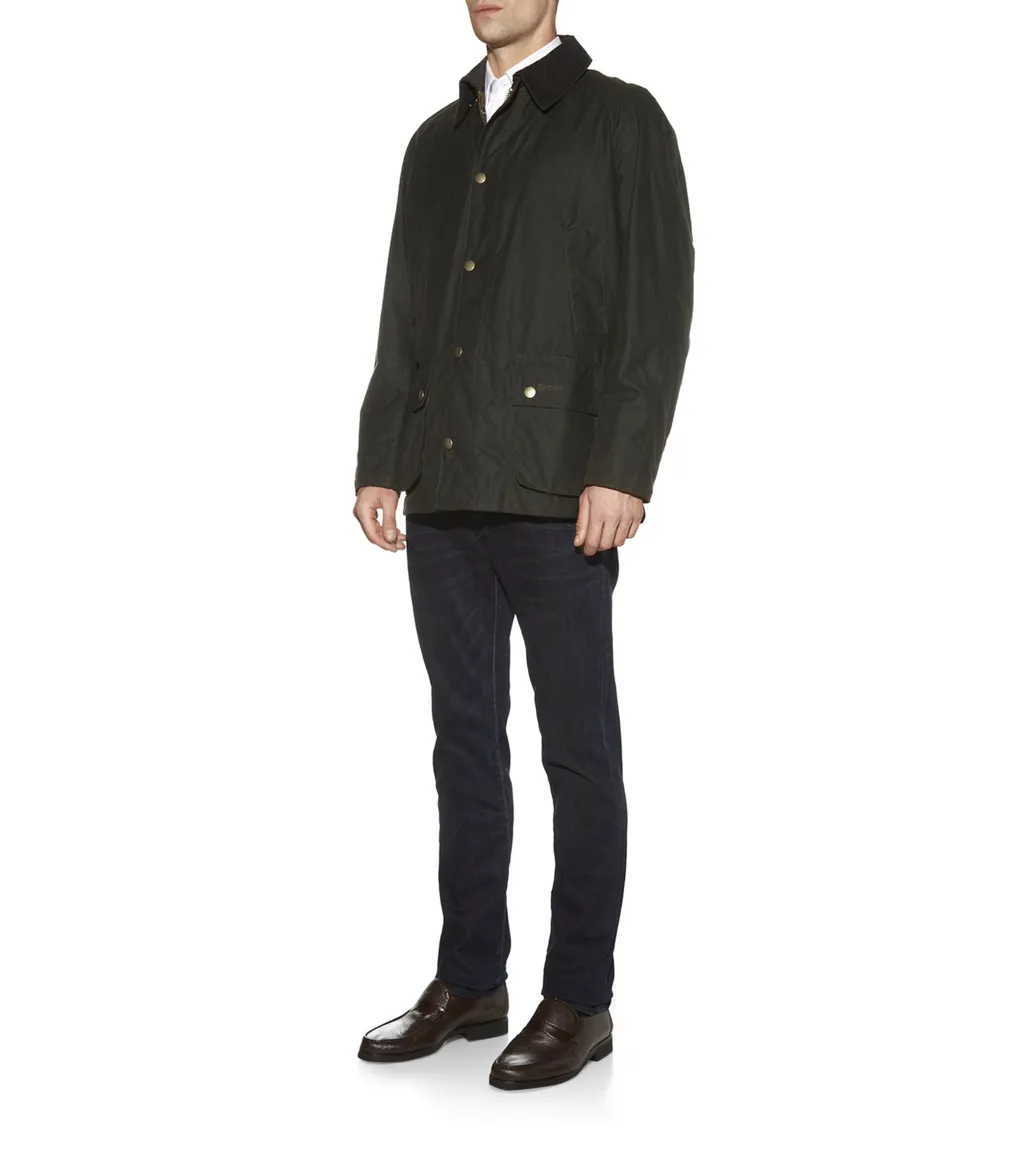 Ashby Waxed Button-Up Jacket
