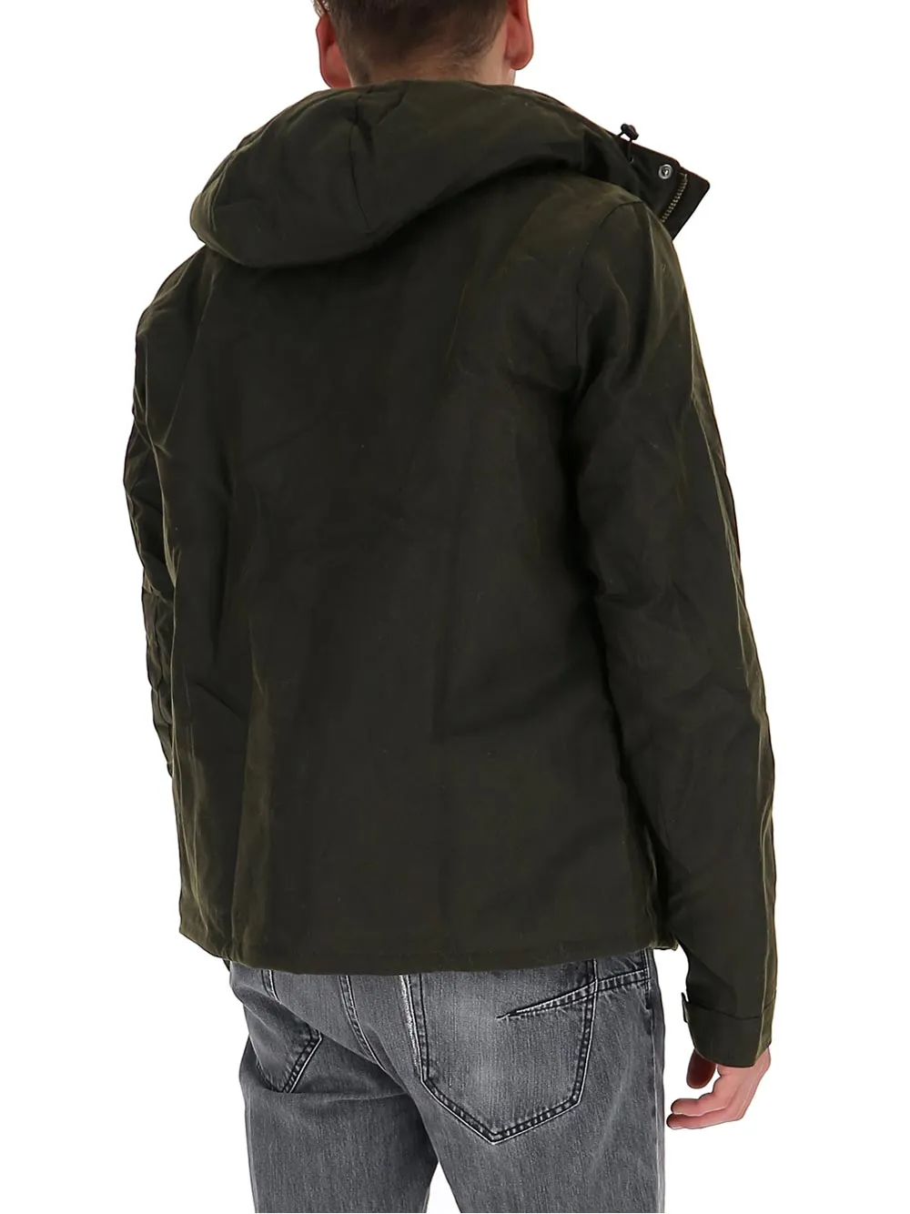 High Neck Zipped Jacket