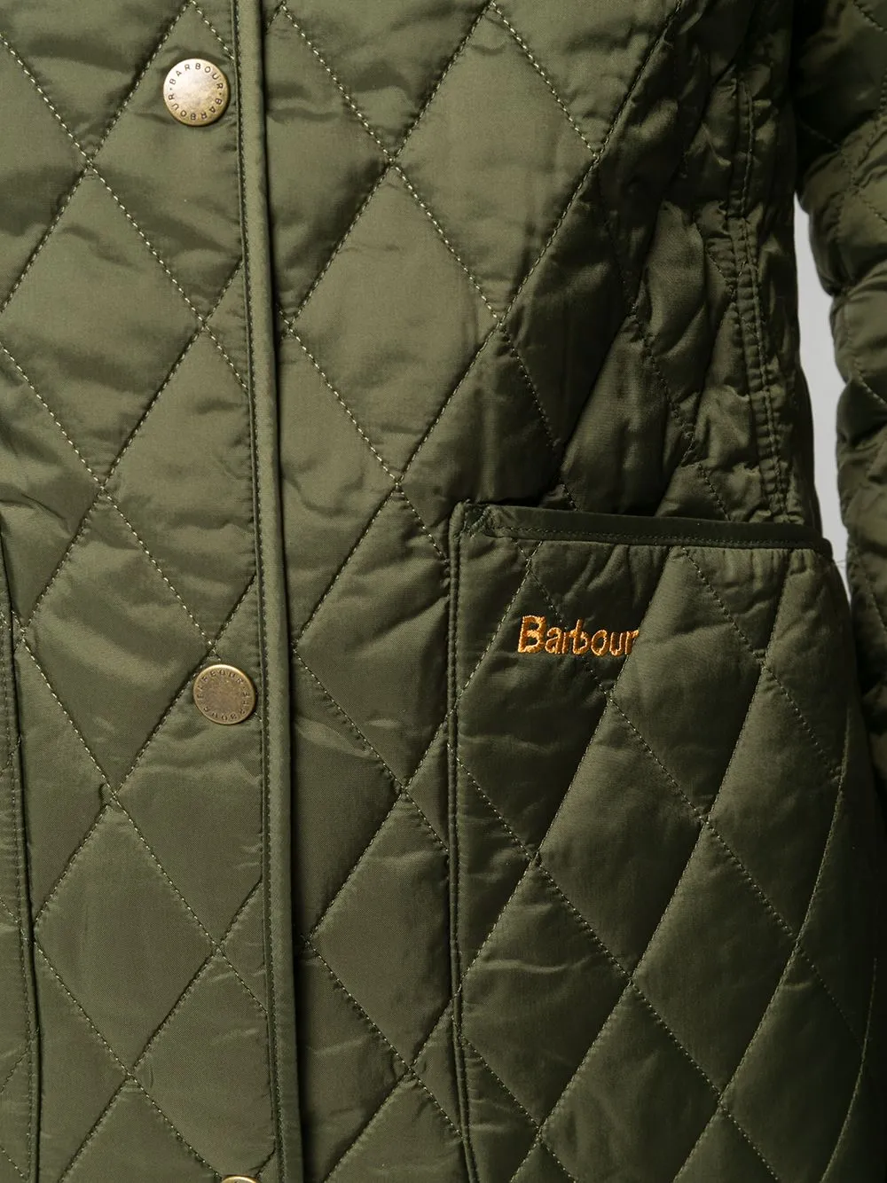 Annandale Quilted Press-Stud Fastened Jacket