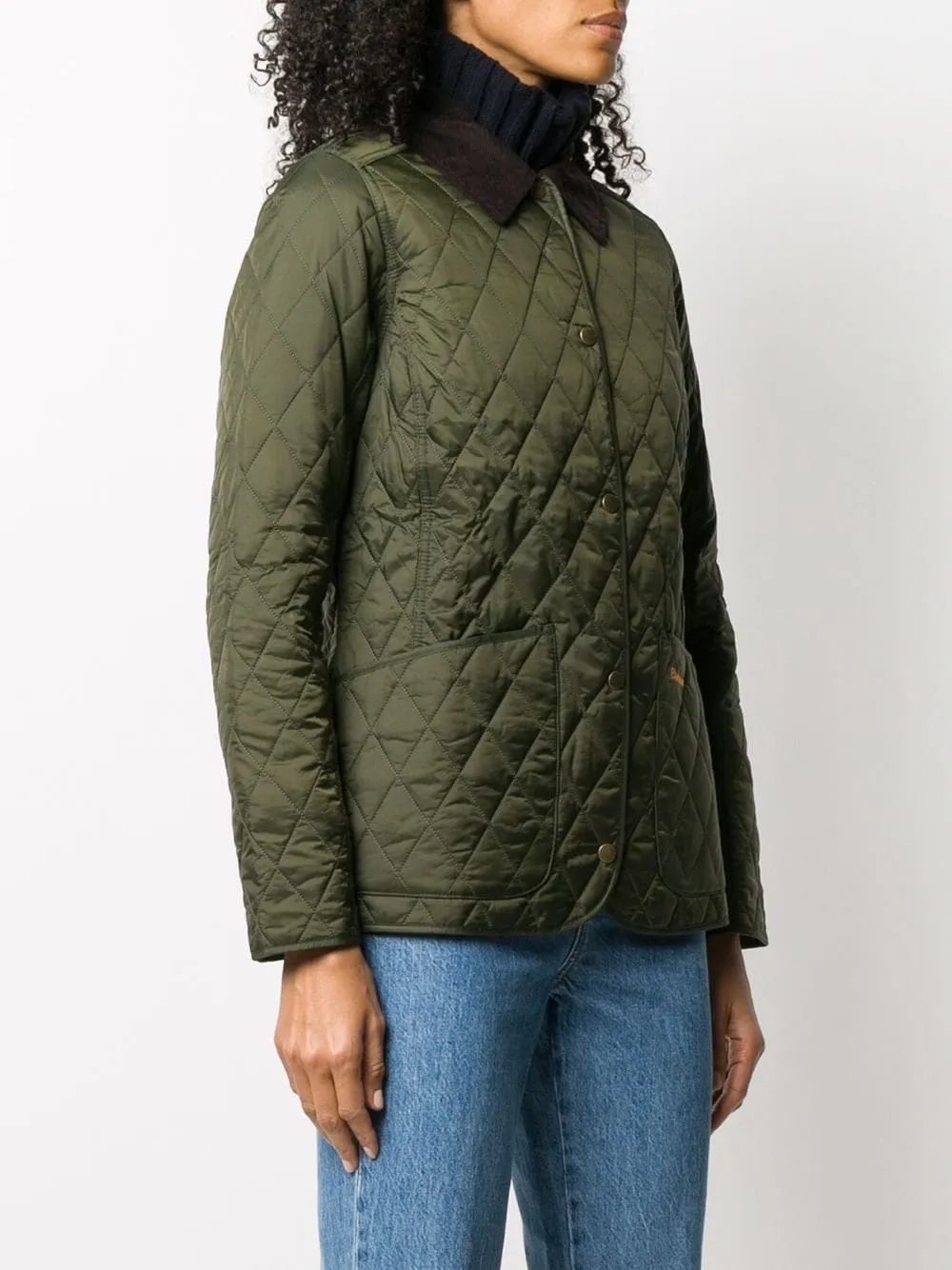 Annandale Quilted Press-Stud Fastened Jacket