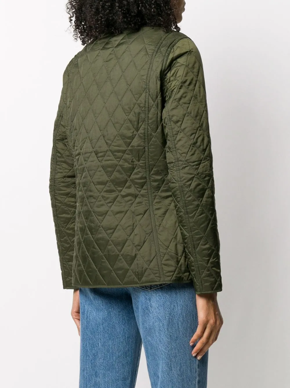 Annandale Quilted Press-Stud Fastened Jacket