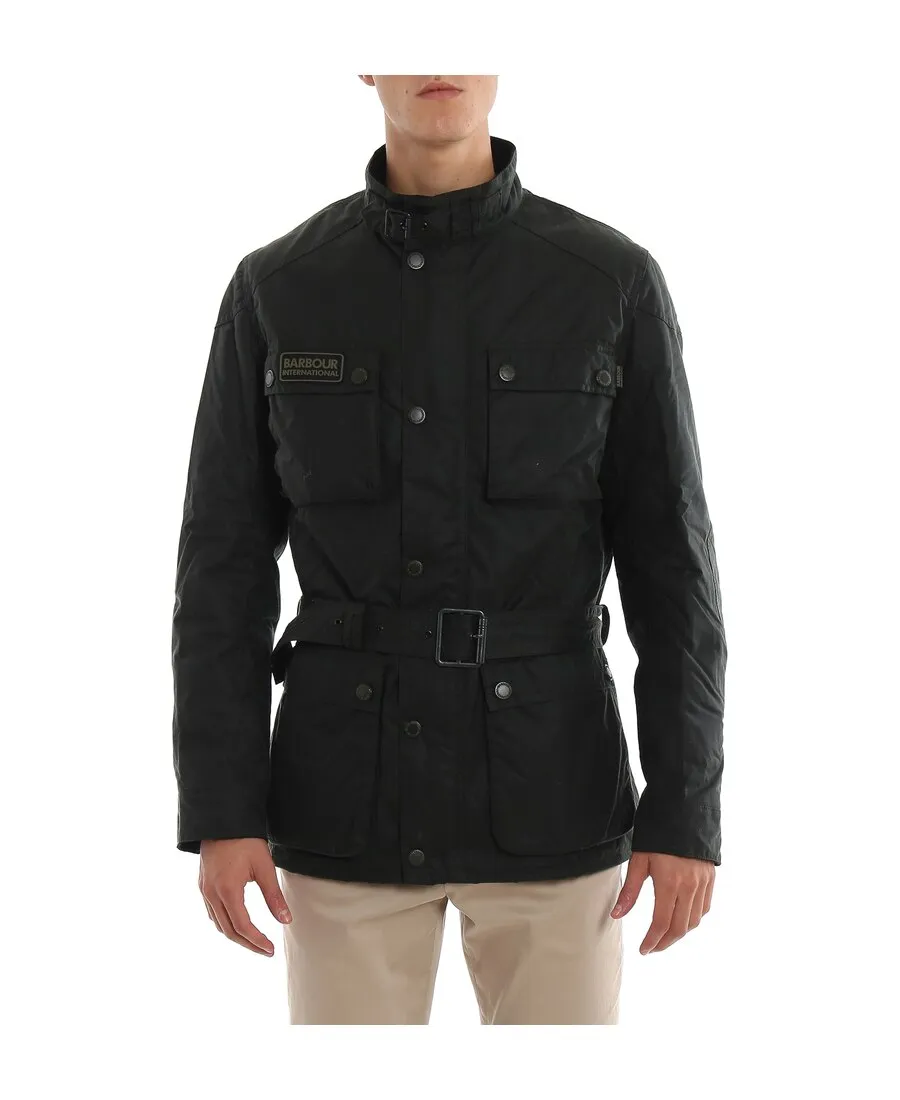 Belted Patch Pocket Jacket