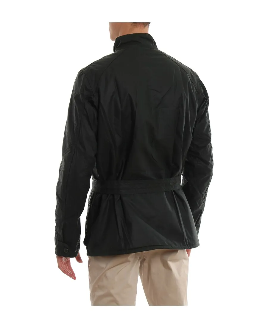 Belted Patch Pocket Jacket