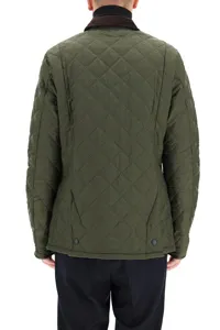 Buttoned Straight Hem Puffer Jacket