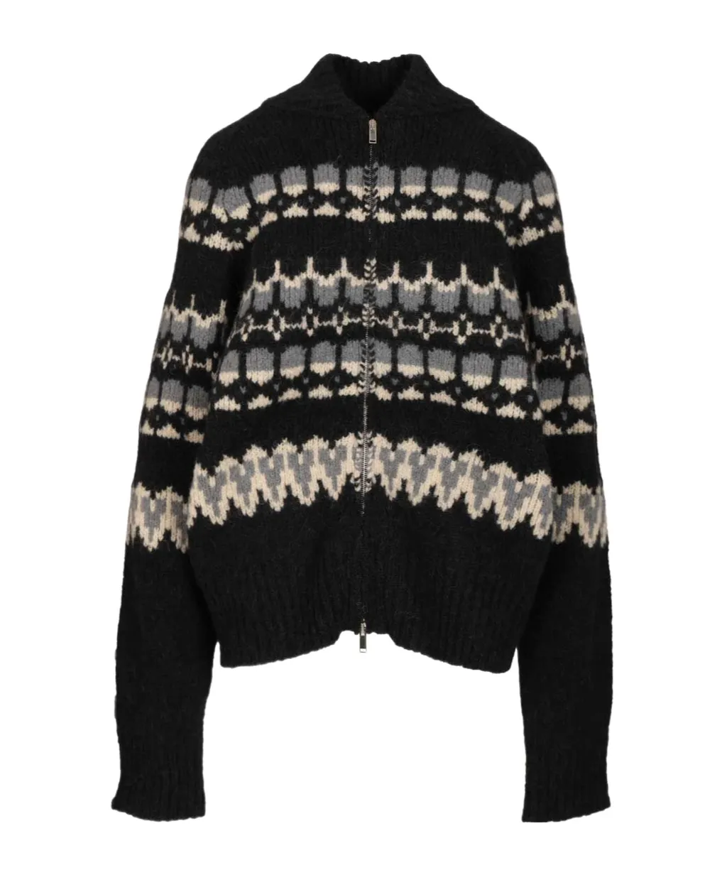 Zipped Cardigan