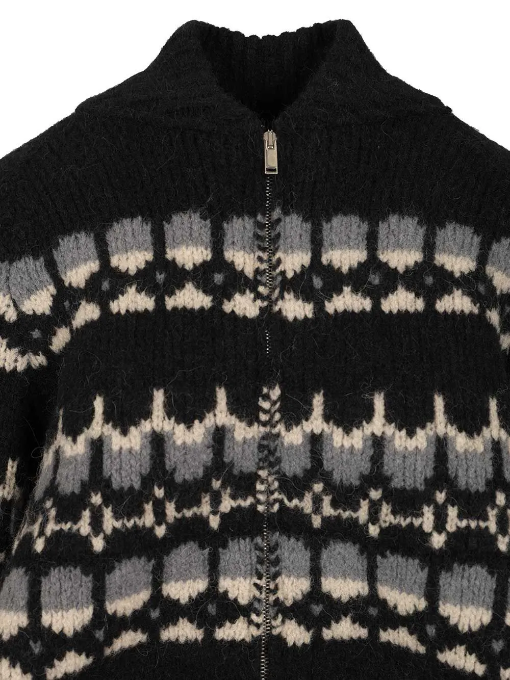 Zipped Cardigan