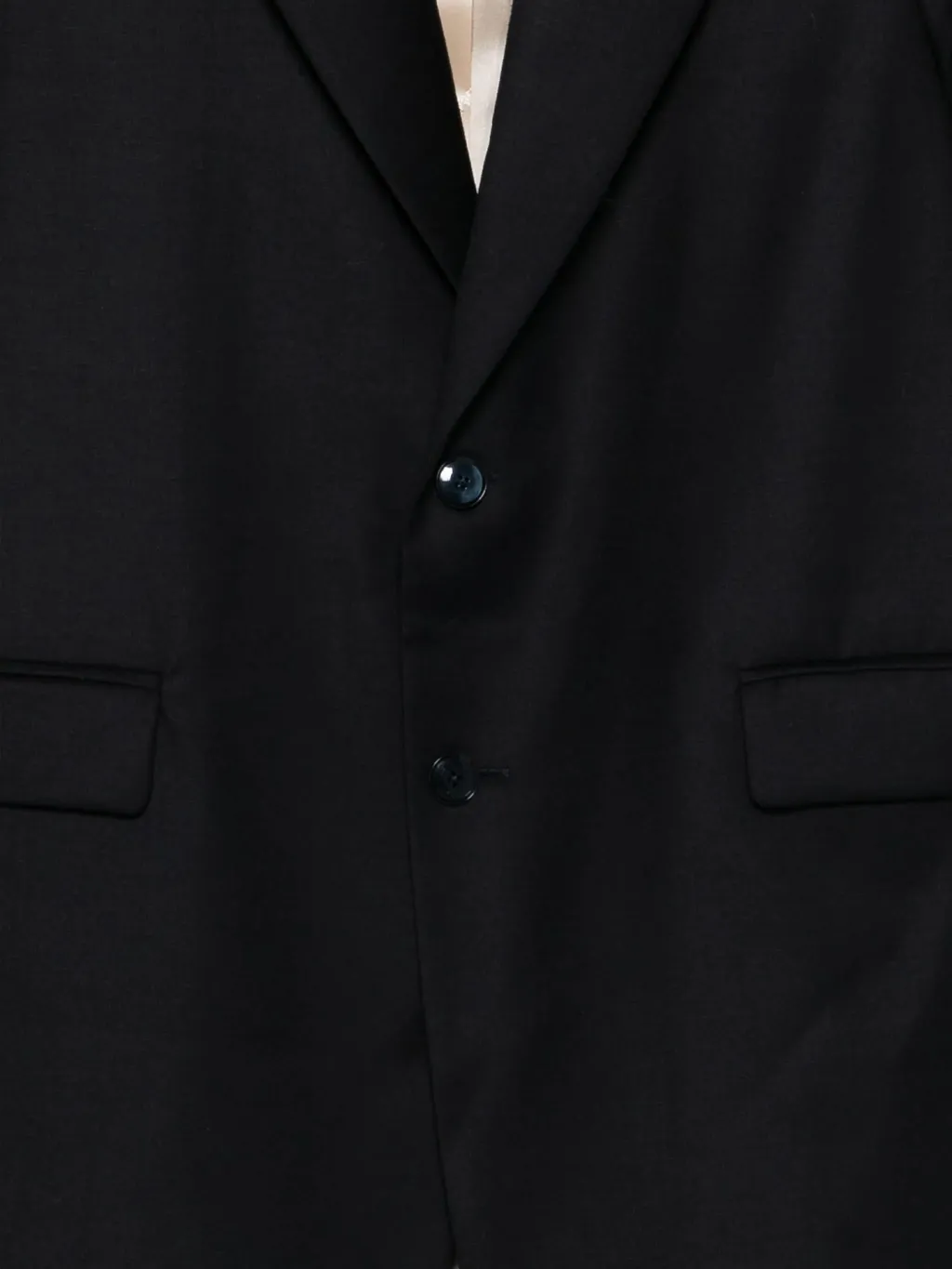 Two-Button Notch-Lapel Blazer