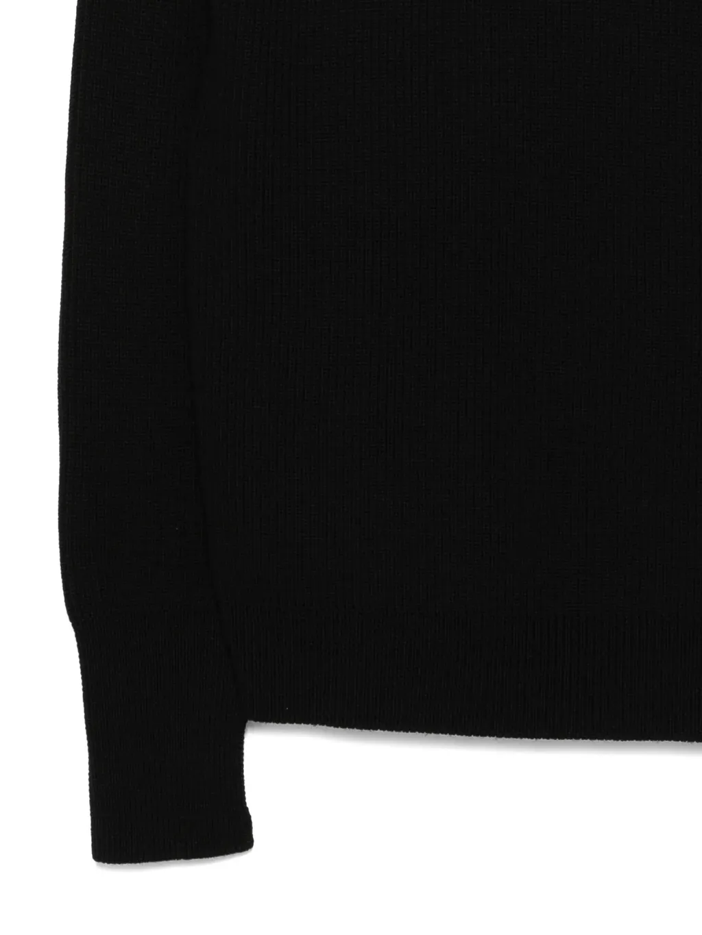 Ribbed Crew-Neck Sweater