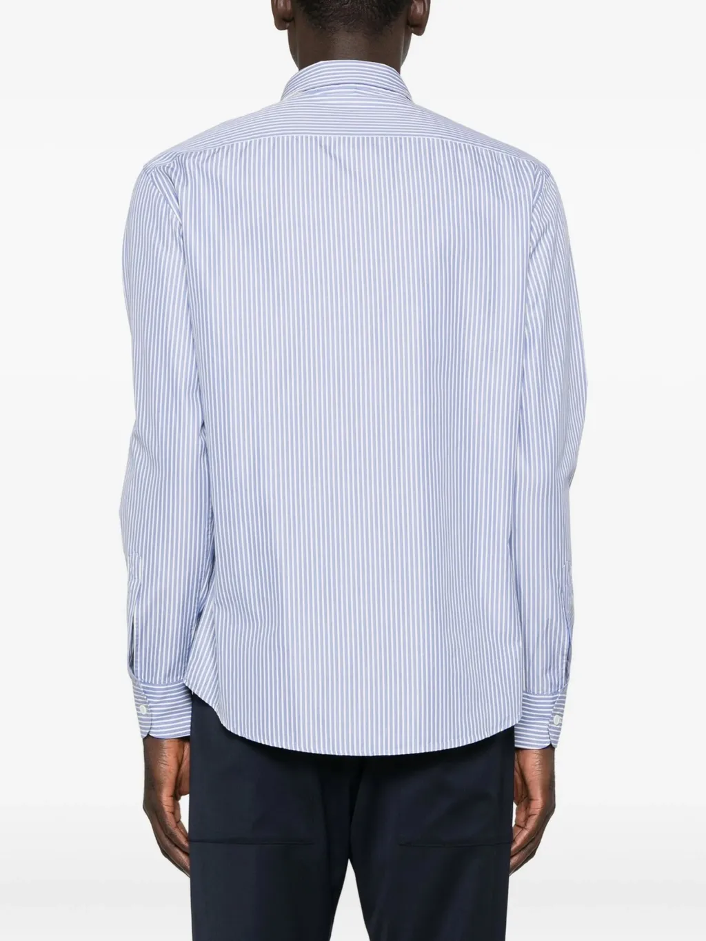Striped Long-Sleeved Shirt
