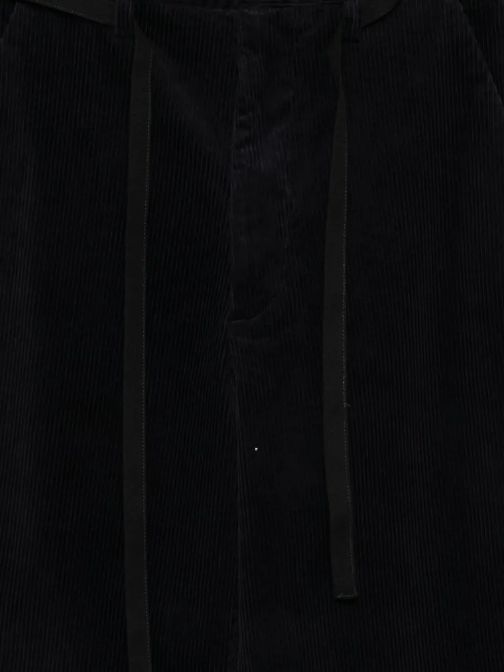 Belted Corduroy Trousers