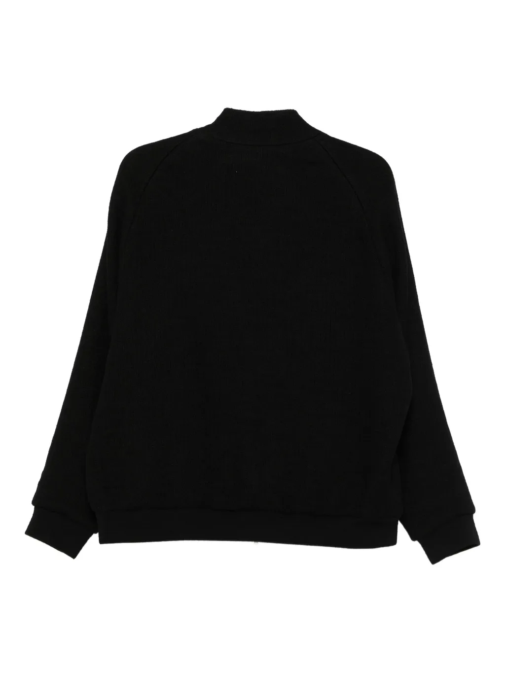 Zip-Front Ribbed Jacket