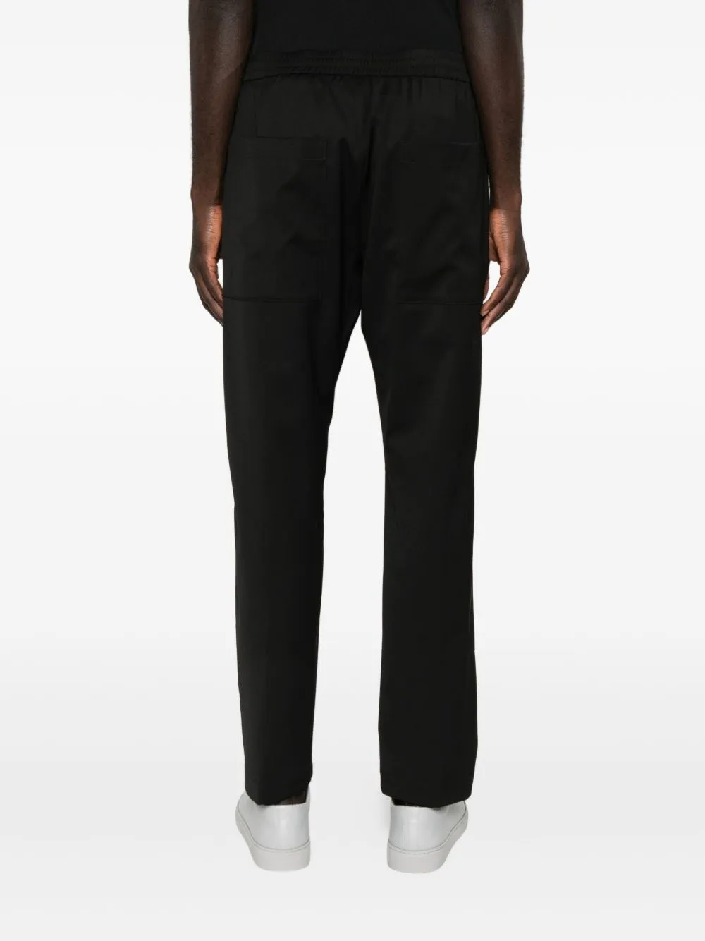 Elastic-Waist Cuffed Trousers