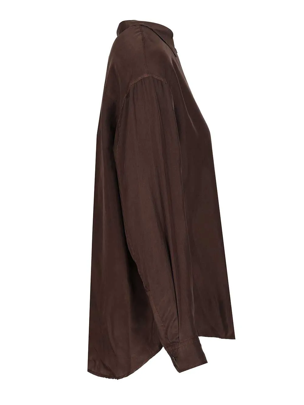 Long-Sleeved Button-Up Shirt