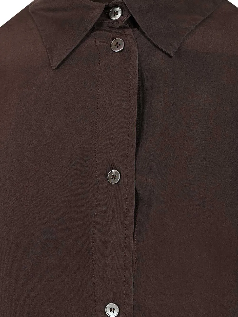Long-Sleeved Button-Up Shirt